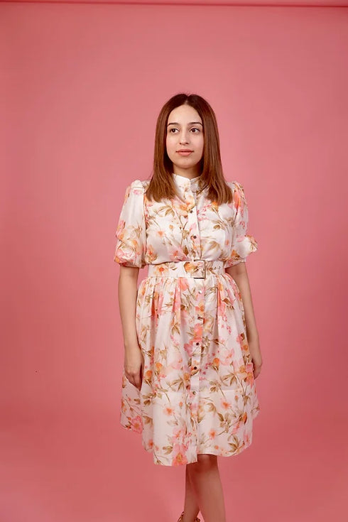 Taylor Pastel Floral Dress